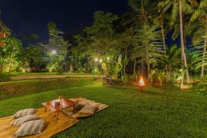 Vrt pred nastanitvijo Abian Ubud View