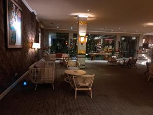 Setusvæði á Bali World Hotel