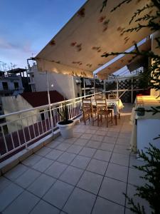 Balkón nebo terasa v ubytování Qqueen House