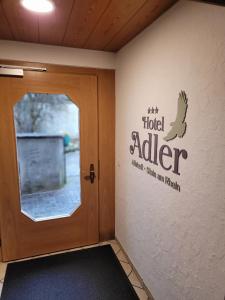 Certifikát, hodnocení, plakát nebo jiný dokument vystavený v ubytování Hotel Adler