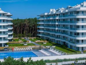 Πισίνα στο ή κοντά στο Rogowo Pearl Apartamenty