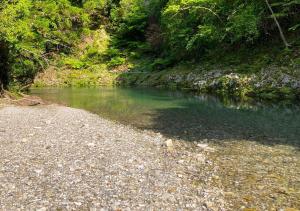Paesaggio naturale nelle vicinanze della villa