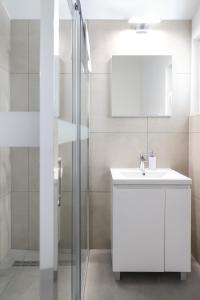 Koupelna v ubytování Apartments Medena