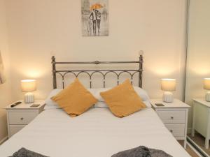 Ένα ή περισσότερα κρεβάτια σε δωμάτιο στο Beach House