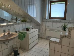 Ένα μπάνιο στο Holiday apartment Magnolia +31 φωτογραφίες