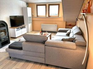 Χώρος καθιστικού στο Holiday apartment Magnolia