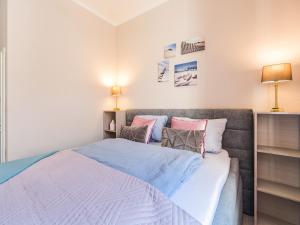 Llit o llits en una habitació de Villa Rosa studio apartment in Bad Camberg