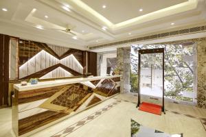 Posezení v ubytování Hotel Star Villa - Front of New Delhi Railway Station & 5 Minute from Connaught Place