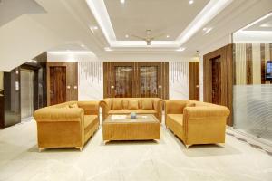 Posezení v ubytování Hotel Star Villa - Front of New Delhi Railway Station & 5 Minute from Connaught Place