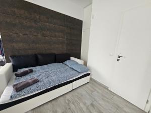 Posteľ alebo postele v izbe v ubytovaní Spílerapartman 1