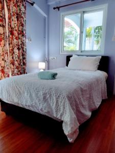 Postel nebo postele na pokoji v ubytování Mango Tree Guestroom