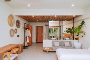Гостиная зона в Samawa Living +37 фотографий