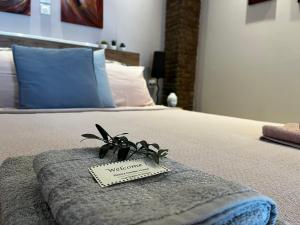 Posteľ alebo postele v izbe v ubytovaní Electra Garden House