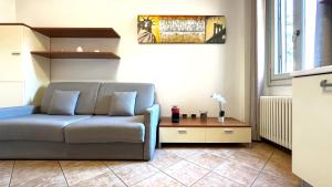 Ruang duduk di Int 4 - Suite Edoardo by Residence San Luca