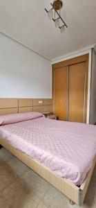 Postel nebo postele na pokoji v ubytování Apartamento 2ª Línea-Oropesa del Mar