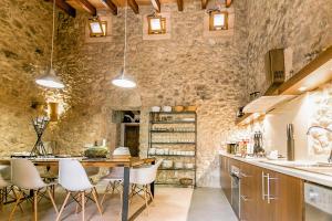 Η κουζίνα ή μικρή κουζίνα στο Lloret de vistalegre -3065-91 Mallorca