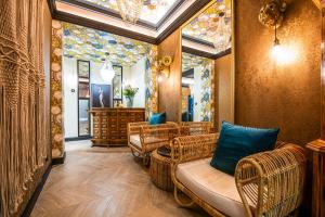 Villa Vis a Vis的休息区