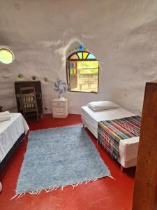 Krevet ili kreveti u jedinici u objektu Espaço Pé de Mangaba - Natureza e Simplicidade