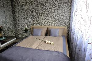 Katil atau katil-katil dalam bilik di Ferienzimmer Ellisee, kontaktloser Check-in