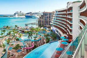 a view of the pool at a resort at Downtown Nassau Oasis Unit 3 in Nassau