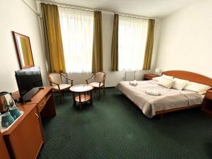 Broadway City Guesthouse客房内的一张或多张床位