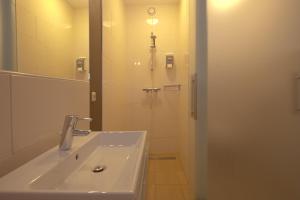 Koupelna v ubytování Boshotel Overberg