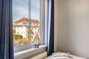 Ένα ή περισσότερα κρεβάτια σε δωμάτιο στο Apartment Abendrot