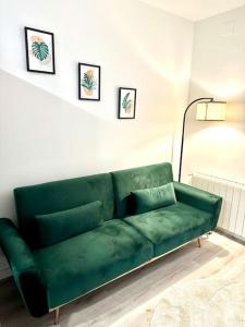 Χώρος καθιστικού στο Apartamento Lauda