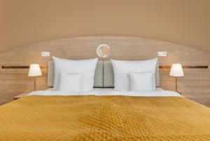 Krevet ili kreveti u jedinici u okviru objekta Juvena Hotel Wellness & SPA