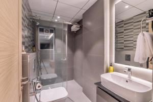 Koupelna v ubytování SKYLA Studios & Suites - Kondapur