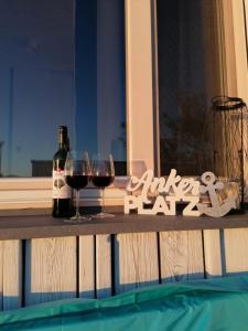 Getränke in der Unterkunft BUQEZ Villa 30 "Beachvilla Stella" mit SPA & Meerblick