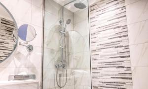 Koupelna v ubytování Hotel Jamingo