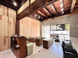 Istumisnurk majutusasutuses Hostel Miyagawa by Murasaki