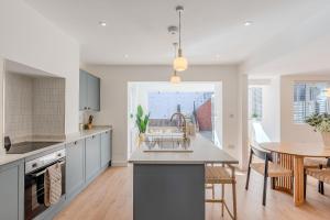 Kuchyň nebo kuchyňský kout v ubytování Bella Vista