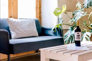 Posezení v ubytování Estudio Loft en el centro de Madrid reformado en enero 2024