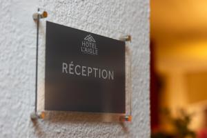 Vstupní hala nebo recepce v ubytování Hotel l'Aigle