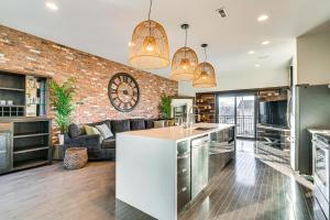 The lobby or reception area at Stylish Omaha Home with Balcony - 2 Mi to Downtown!