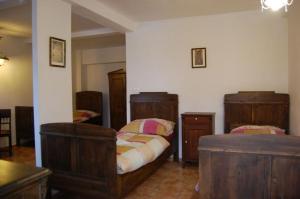 Postel nebo postele na pokoji v ubytování Pension Na Staré Poště