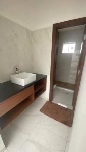 Koupelna v ubytování Casa en Mar Adentro