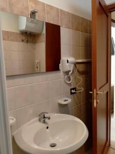 Vannituba majutusasutuses Hotel Grotticelli