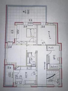 Půdorys ubytování Apartment Alpenstyle Ennstal