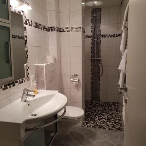 Kúpeľňa v ubytovaní Gasthof Schauer