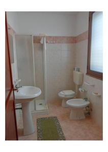 Vannituba majutusasutuses Hotel Grotticelli