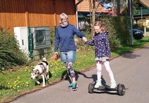 Επισκέπτες που μένουν στο Haus Fink, Tolles Ferienhaus in Fuhlendorf mit Sonniger Terrasse