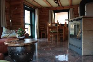 Χώρος καθιστικού στο Haus Fink, Tolles Ferienhaus in Fuhlendorf mit Sonniger Terrasse +13 φωτογραφίες