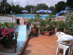 Bazén v ubytování Hotel Delta Florence nebo v jeho okolí
