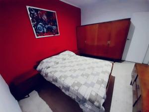 Postel nebo postele na pokoji v ubytování Lo de Norma