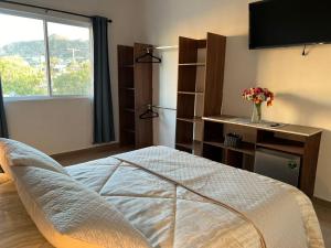 Postel nebo postele na pokoji v ubytování Casa Dei Girasoli