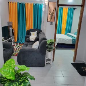 Χώρος καθιστικού στο Comfy Luxury Homes