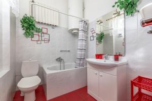 Koupelna v ubytování Penzion Pokorny + 37 fotografií